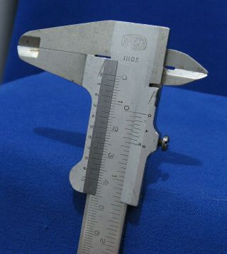 German Wwii Mauser Factory Slide Caliper Micrometer Measurement Tools