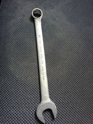 Vintage Owatonna Tool Co.  Combo Wrench No C 20 5/8 " Usa Tools