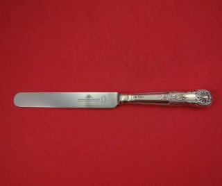 Kings By George Hape English Sterling Silver Dinner Knife Blunt 10 " Flatware