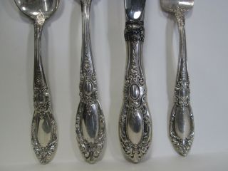 4 Pc.  Towle Sterling Silver Place Setting 1932 King Richard 1 2