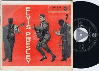 Elvis Presley Shake Rattle And Roll German Ep 45ps 1957 Rca Epa 830 7 "