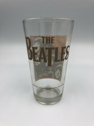 THE BEATLES RUBBER SOUL ALBUM COVER PHOTO DRINKING GLASS 2