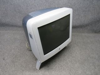 Vintage Oem Apple M6496 17 " Studio Display Crt Monitor Graphite