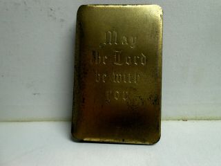 Wwii Testament Heart Shield Bible " May The Lord Be With You "