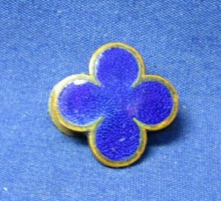 Wwii Italian Made 88th Infantry Division Blue Devils Di Unit Pin By Bertia
