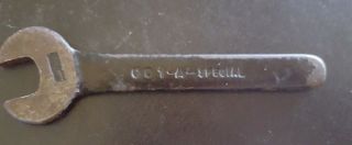 Vintage Armstrong 7/16 " Service Wrench (601 - A) Made In U.  S.  A.