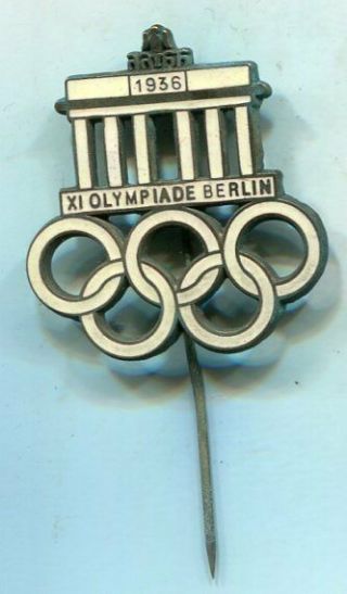 Germany/german 1936 Olympic Stickpin Badge