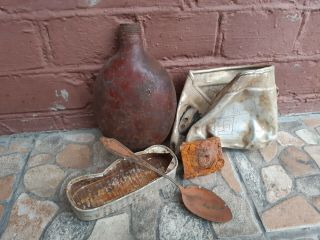 Ww2 Wwii German Soldier Personal Items From Bunker