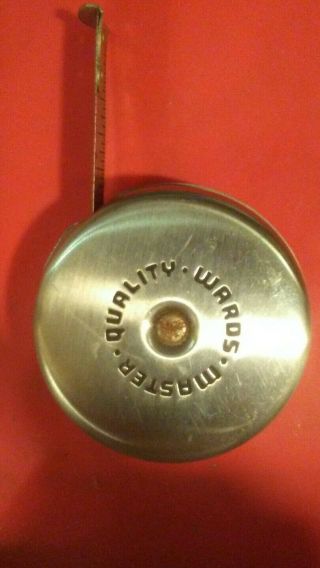 Vintage Montgomery Ward Master Quality 6 Foot Tape Measure