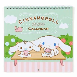 Sanrio / Cinnamoroll Wall Calendar 2020 M Japan Limited