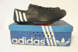 Adidas Aj 1138 Eddy Merckx 83 Size 40 2/3 Vintage Leather Cycling Shoes