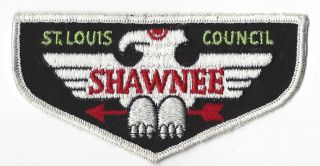 Oa 51 Shawnee F1 Flap Wht Bdr.  Greater St.  Louis Area Mo [mobx6 - 46e]