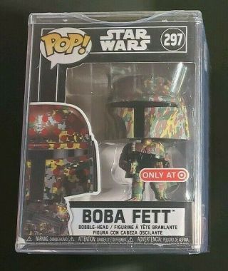 Star Wars Funko Pop Boba Fett Futura Target Exclusive Nib