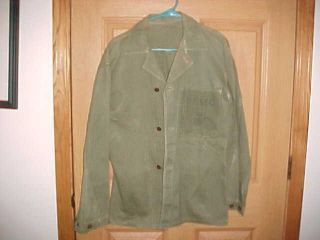 Ww2 Hbt Marine Usmc 41 Named Dated Pin Tack Buttons Jacket Shirt Pacific