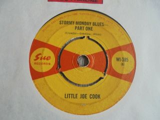 Little Joe Cook - Stormy Monday Blues 1964 Uk 45 Sue Chris Farlowe Mod
