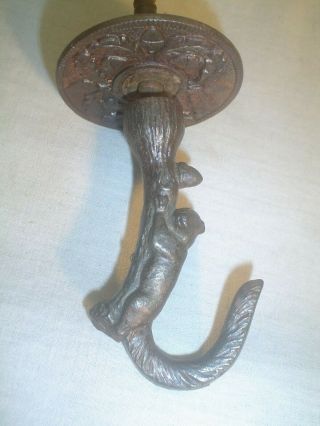 Antique Victorian Figural Lamp Hook - 1800 