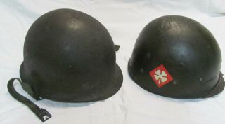 WWII - Era M1 Helmet Helmet and Shell 2