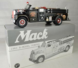 First Gear 19 - 2289 " Mount Horeb " 1960 Mack B Model Fire Truck 8 1/2 " Mint/box