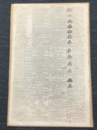 President George Washington - Act Of Congress Signed In Type - 1793 Newspaper 3