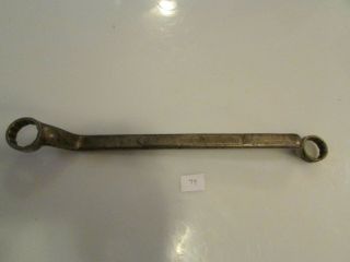 Vintage Tiger (sk) 7/8 X 13/16 " Offset Double Box End Wrench Usa Mechanic Tool