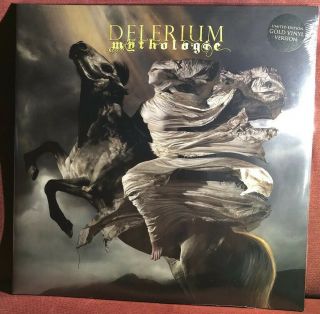 Delerium Mythologie Double Gold Vinyl Lp Limited Edition Of 500 Copies