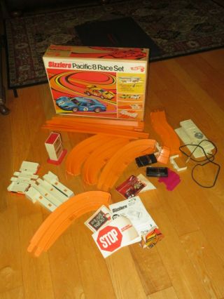 1969 Mattel Sizzlers Hot Wheels Redline Pacific 8 Race Set