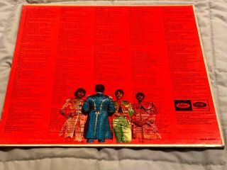 THE BEATLES Sgt Peppers MONO orig CAPITOL MAS 2653 w/ insert,  inner LP 3