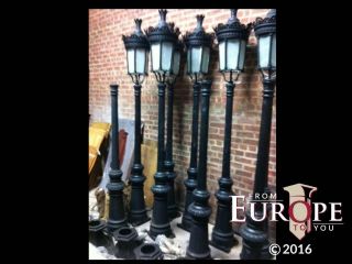 Great Victorian Style Cast Iron Street Lights - Hsl65