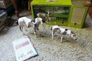 Breyer Vintage Club Lillian And Molly Mare And Foal Set N Only 500