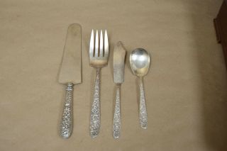 National Silver Co 72 Piece Narcissus Silverplate Flatwear Set with Case 3