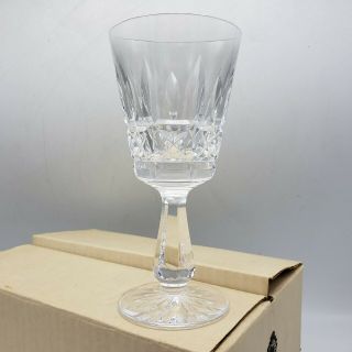 Vintage Set Of 6 Waterford Crystal Glasses Claret 6 " Tall