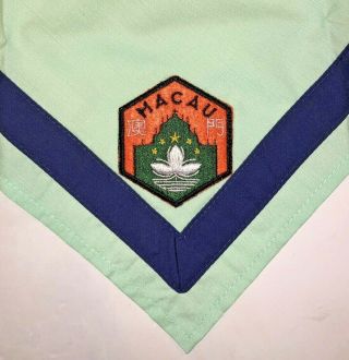 Macau (macao) Contingent 2019 24th World Boy Scout Jamboree Neckerchief