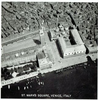 Vintage 1953 Aerial Photo,  St.  Mark 