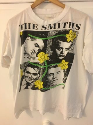 Vintage Smiths T Shirt Morrissey James Dean Oscar Wilde