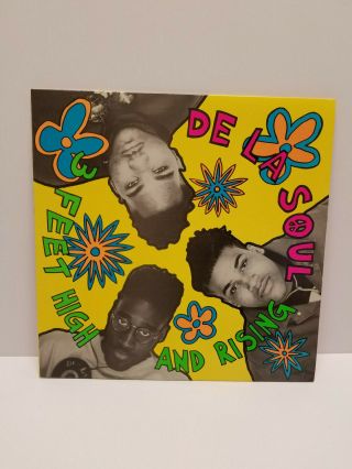 De La Soul - 3 Feet High & Rising - 1989 Tommy (orig) - Vinyl Lp Record Hip Hop