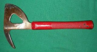 WWII 1942 Air Force Bomber Aircraft Glider Crash Breakout Rescue Axe RED handle 2