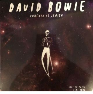 David Bowie Phoenix At Zenith Live In Paras 2 X Vinyl Lp Clear Rare Live Show