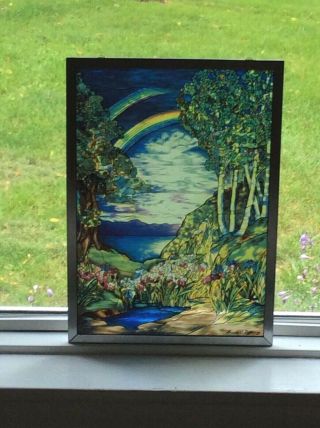 Tiffany Landscape Stained Glass Louis C Tiffany
