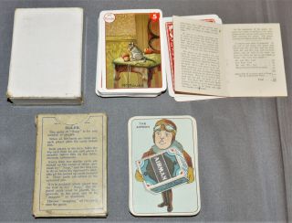 Two packs of Vintage playing cards,  Players snap cards and Noah ' s Ark card game 2