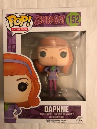 Funko Pop Daphne 152 Scooy Doo Vaulted Scooby - Doo What 