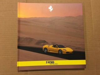 Ferrari 430 Spider Hardback Brochure Book 2005 - 2008 - F430 Inc F1