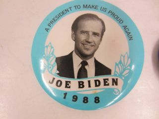 Vintage Orig 1988 JOE BIDEN/PAUL SIMON for PRESIDENT Campaign Button politics 2