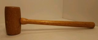 Vintage Wood Mallet (gavel / Hammer)