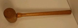 Vintage Wood Mallet (Gavel / Hammer) 3