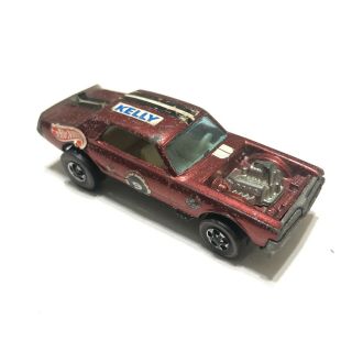 Hot Wheels Red Line Nitty Gritty Kitty Red W White Interior