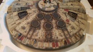 Star Wars Master Replicas Millennium Falcon with all materials No.  610 2