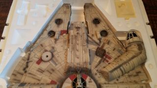 Star Wars Master Replicas Millennium Falcon with all materials No.  610 3