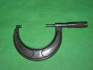 Vintage Brown & Sharpe 2 - 3 Micrometer,  U.  S.  A.  Machinist Tool