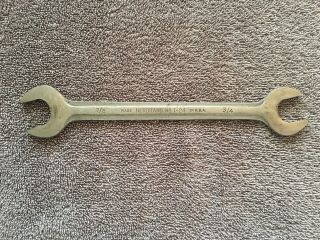 Vintage Herbrand T - 24 Tappet Wrench 3/4 " X 7/8 " Usa