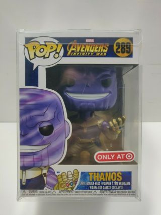 Funko Pop Marvel Avengers Infinity War Thanos (metallic) 289 Target Exclusive